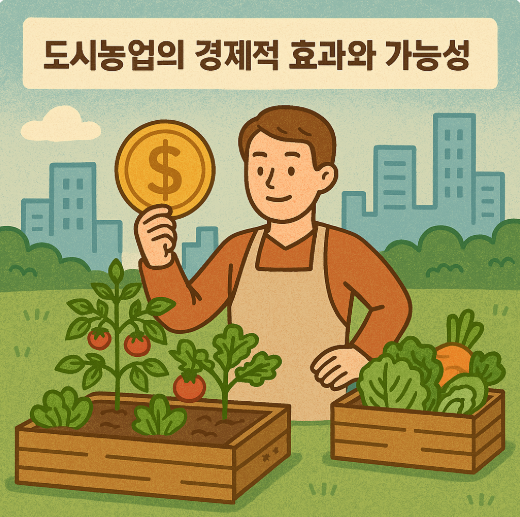 도시농업의 직접적 간접적 경제 효과