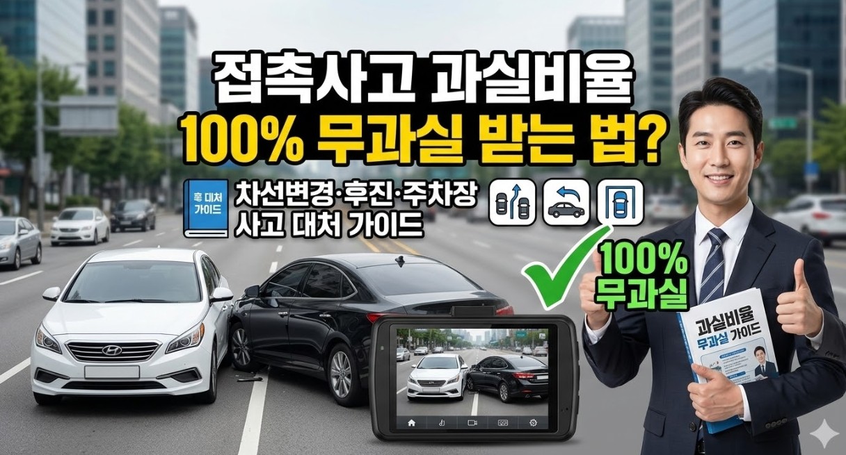 접촉사고 과실비율 관련 포스팅 썸네일 사진