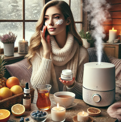 겨울철 피부 건조 예방을 위한 필수 습관 관련 이미지