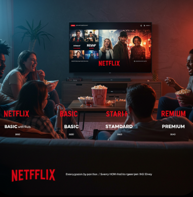 3. 프리미엄 요금제 17,000원 4K UHD 고화질과 다중 접속의 정석