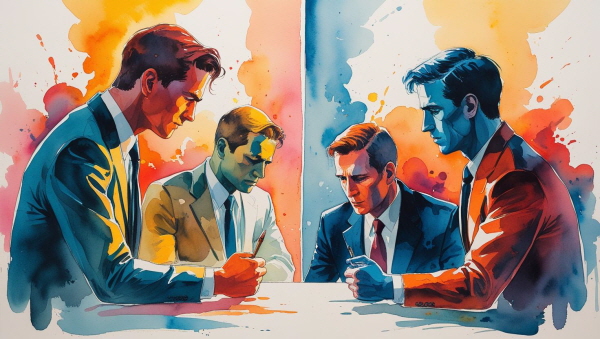 ENFP는 연고주의 안에서 감정과 구조 사이의 충돌을 가장 강하게 체감하는 유형 중 하나입니다에 관한 그림