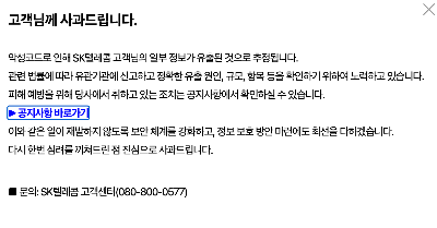 SKT 유심 교체, 대리점 예약 신청