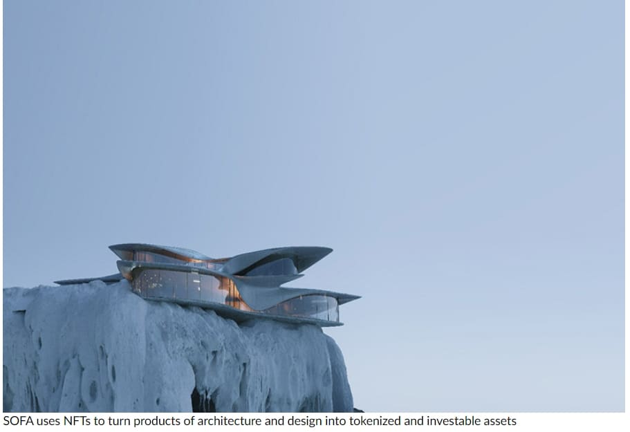 건축디자인에도 NFT 바람이 분다 Online platform 'SOFA' welcomes architecture & design into the NFT world