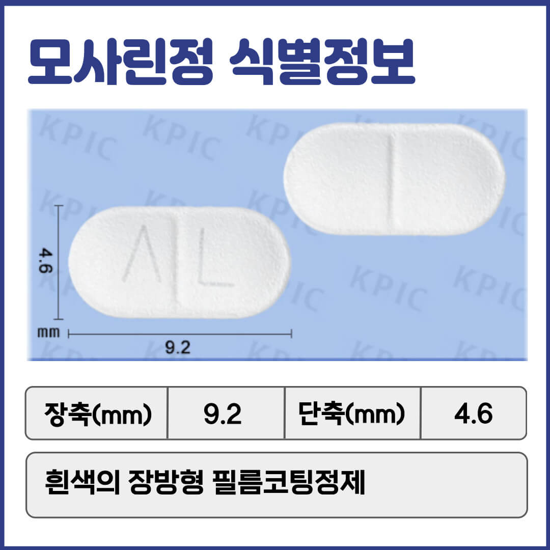 모사린정 식별정보