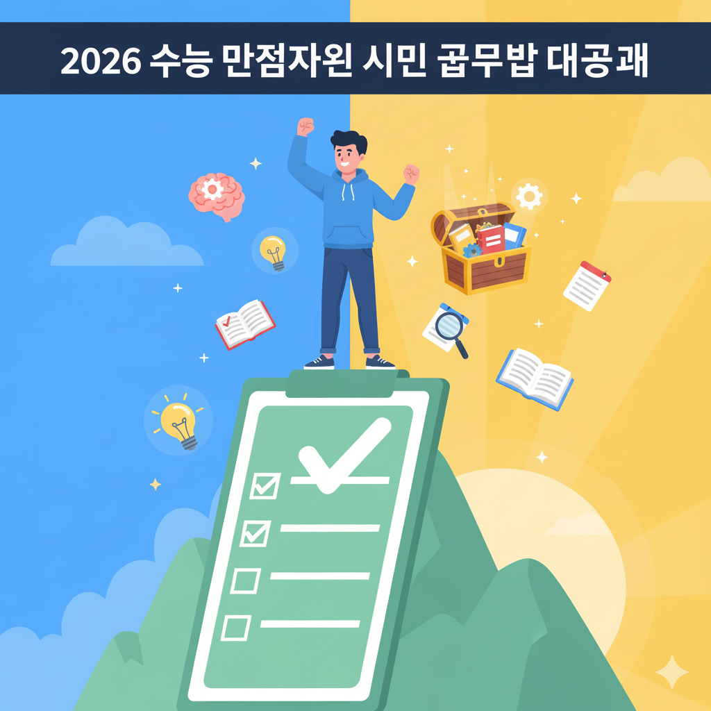 2026 수능 만점자들의 비밀