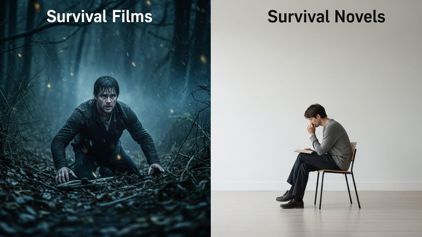 생존물 영화 소설 몰입도 관련 사진