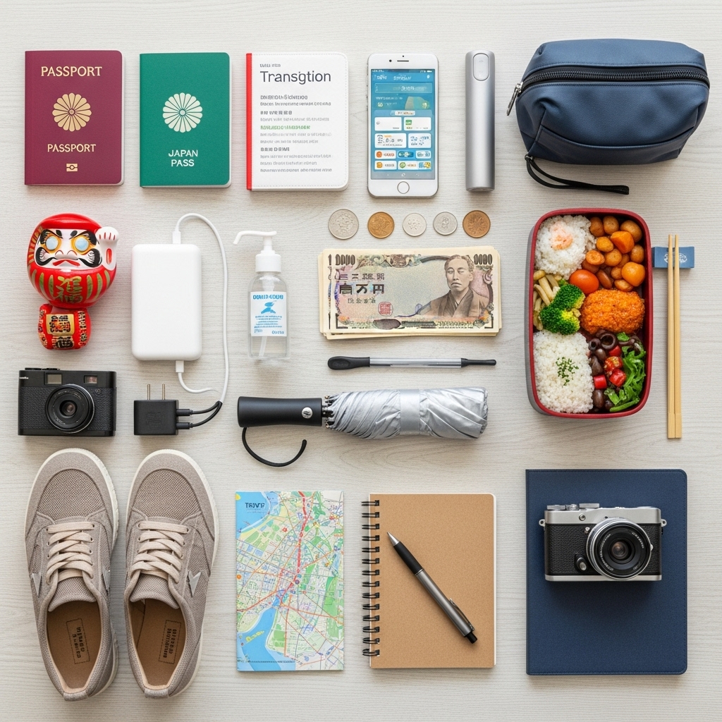 일본 여행 필수 준비물 체크리스트