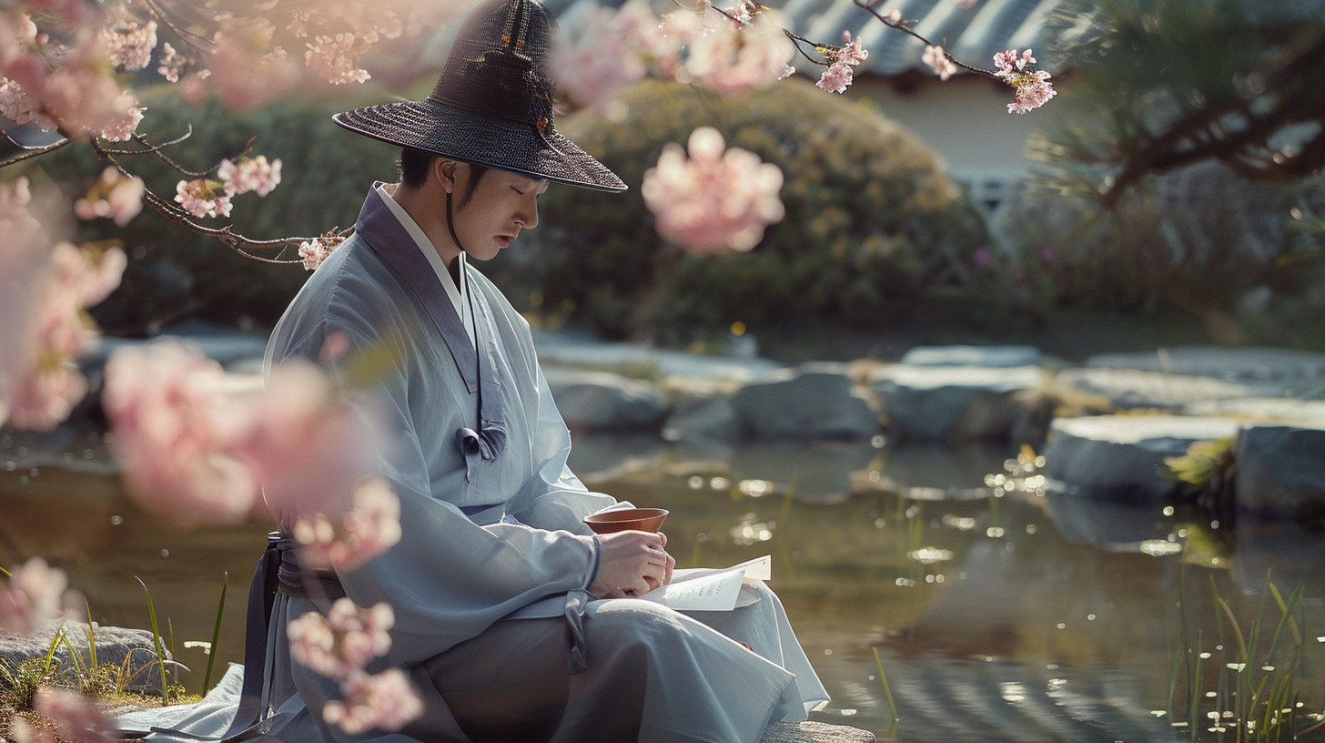 흐르는 물에 술잔을 띄우고 시를 읊다! 선비들의 야외 정원 파티 "유상곡수연"