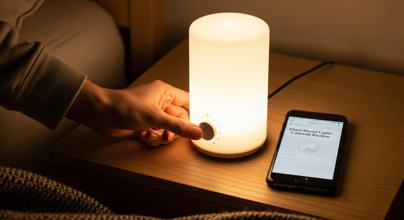 눈부심 무드등 1달 사용 후기
