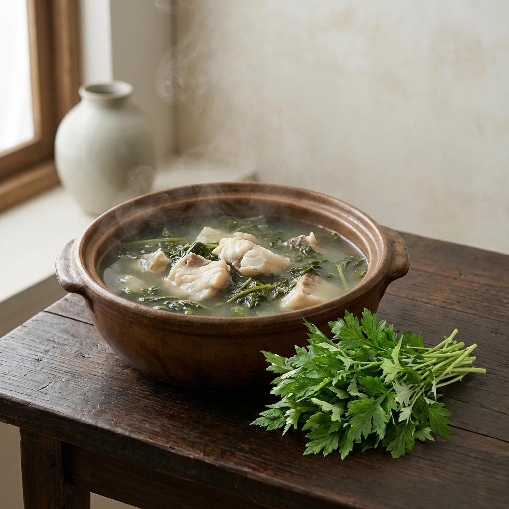 도다리와 쑥의 만남: 영양 궁합이 완벽한 이유