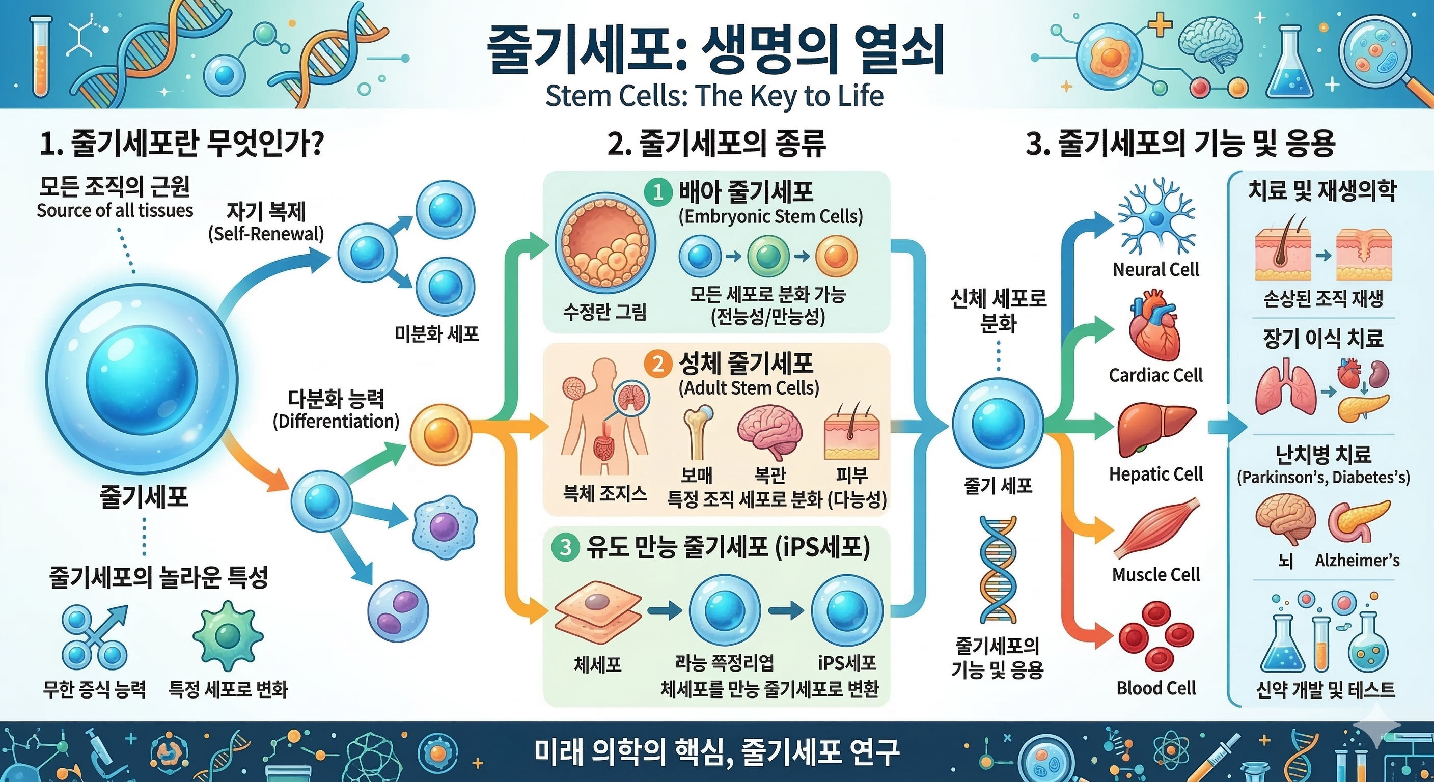 줄기세포란 무엇인가? 인체 재생의 비밀 ❘ 干细胞是什么?人体再生的秘密
