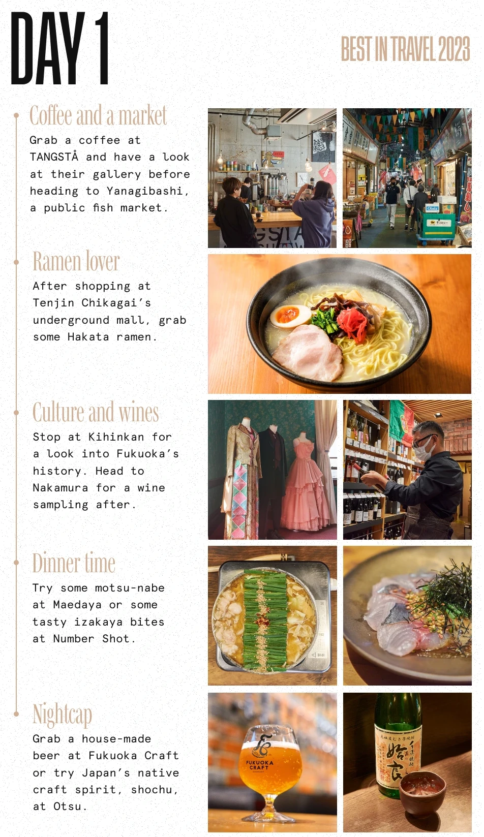 지금 가면 딱 좋은 후쿠오카 4박 5일 맛집 추천 리스트-Day1