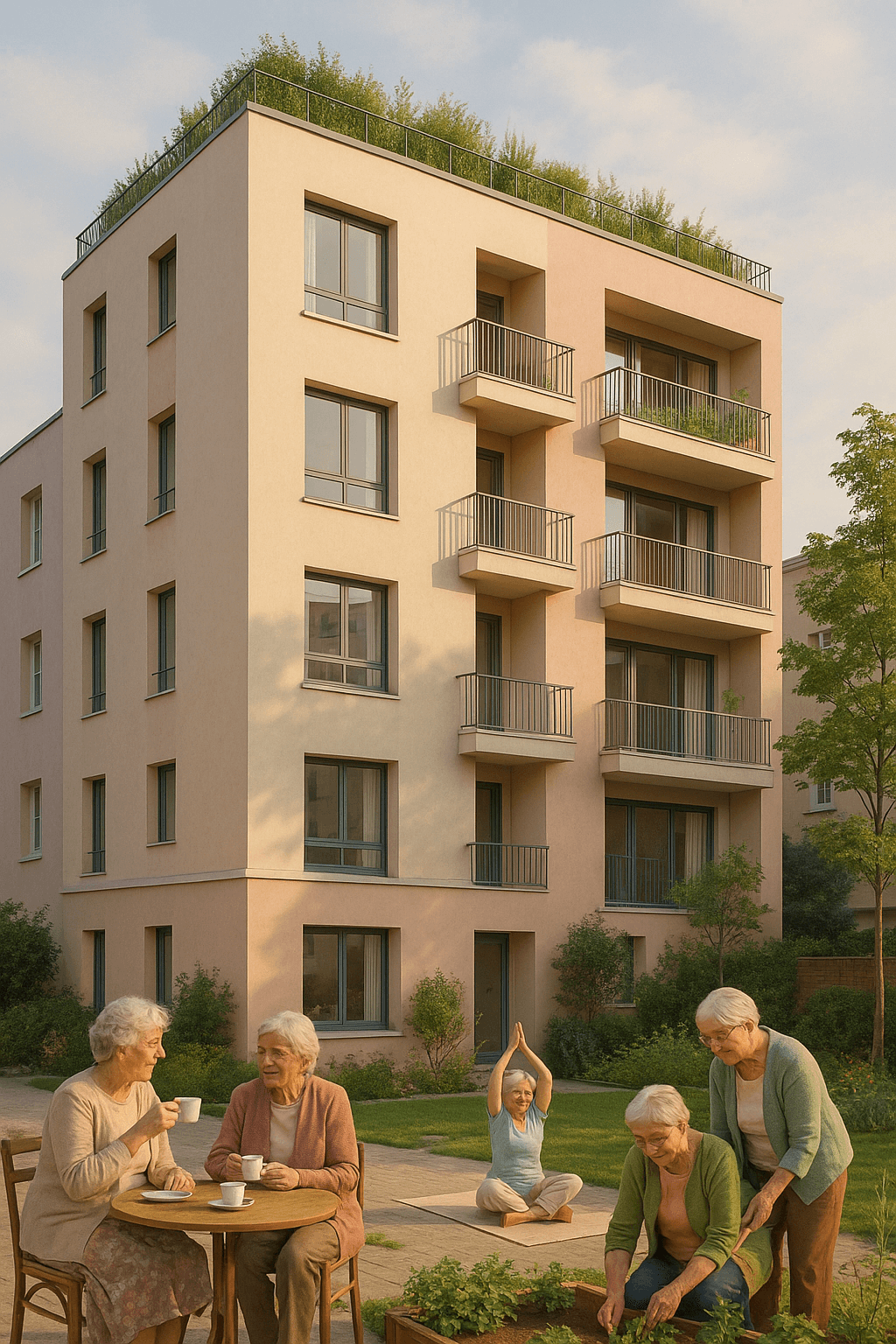 프랑스 파리의 여성 시니어 공동체 혁명, Baba Yaga House