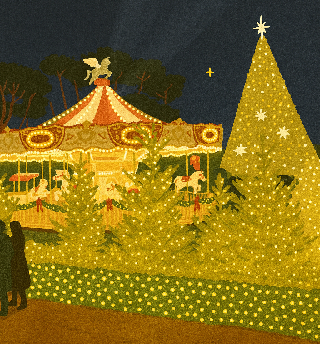 잠실 롯데타워 크리스마스 마켓