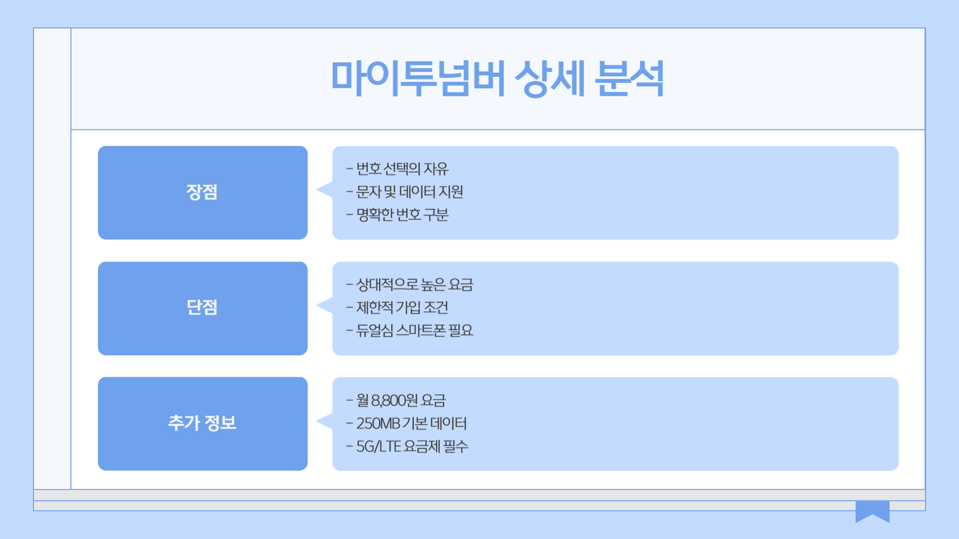 마이투넘버 장점과 단점
