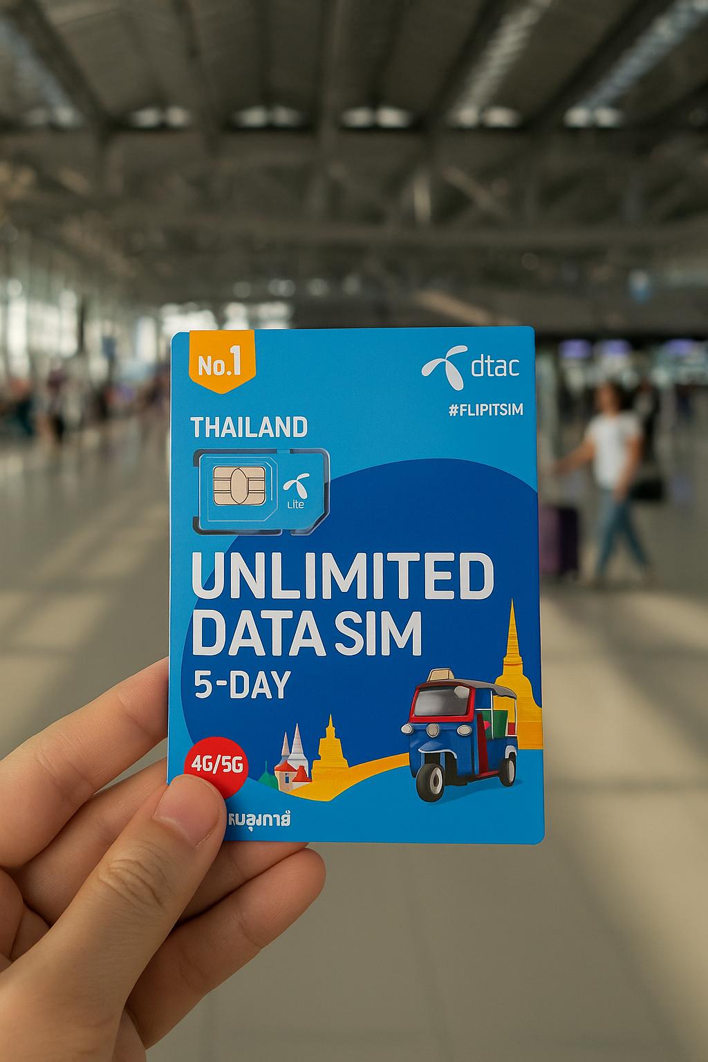 태국유심 50기가 10일