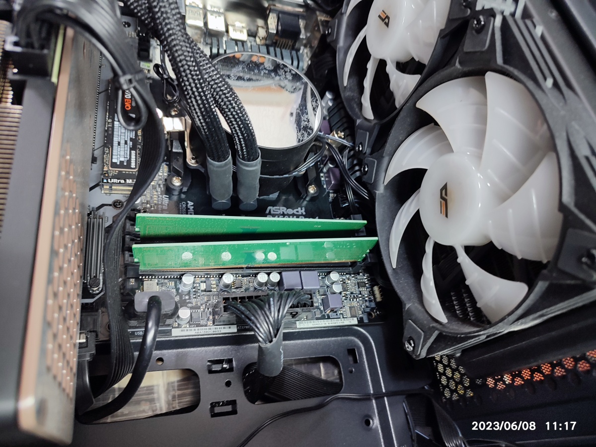 메모리가 걸려서 잘 안 빠짐