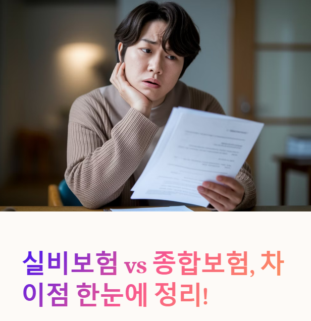 실비보험과 종합보험 차이점