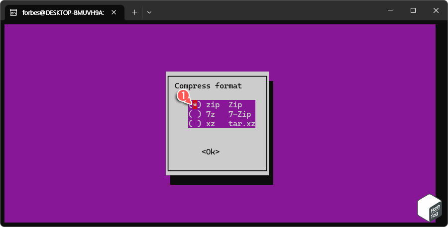 Compress format