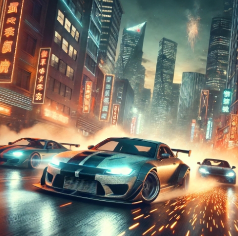 분노의질주 포스터 분위기