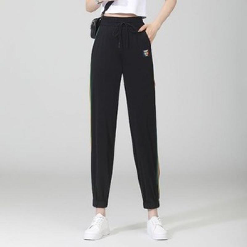 여자바지 꾸안꾸 트레이닝 아이스 9부 조거팬츠