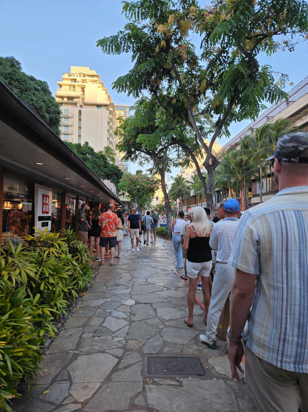 마루카페 우동 웨이팅