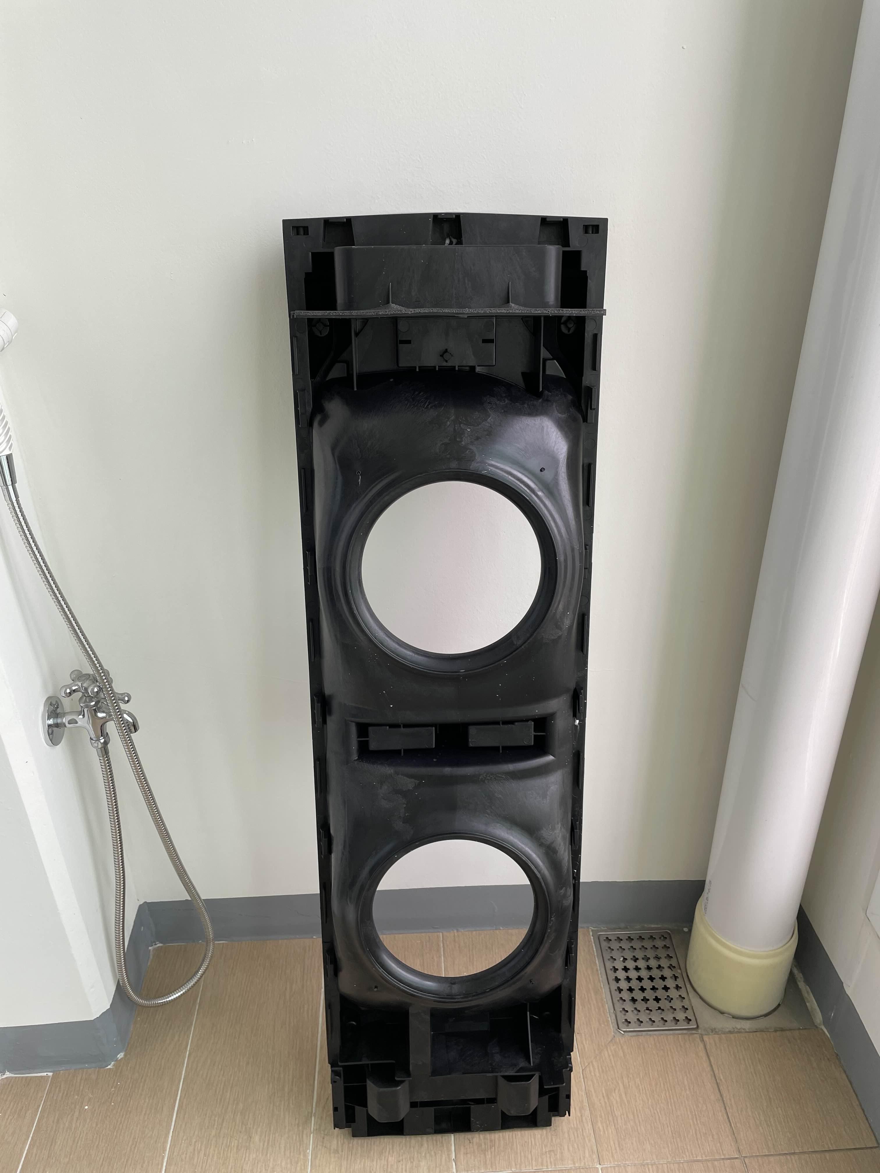 LG 휘센 2 in 1 스탠드 에어컨 모터 고정 파츠 분해 세척