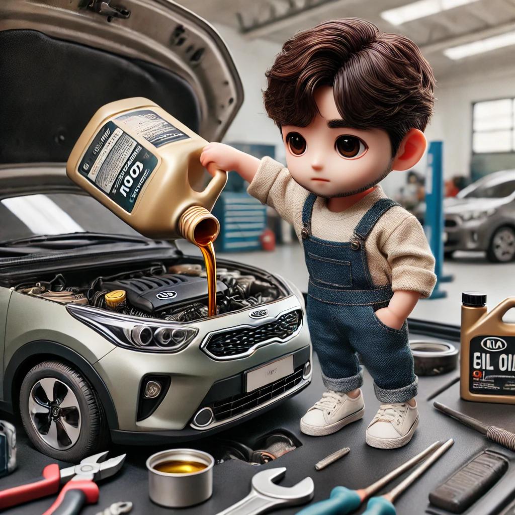 레이 엔진오일 용량