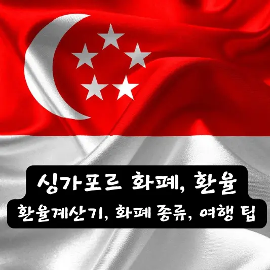 싱가포르 환율계산기 싱가포르 달러 관광청