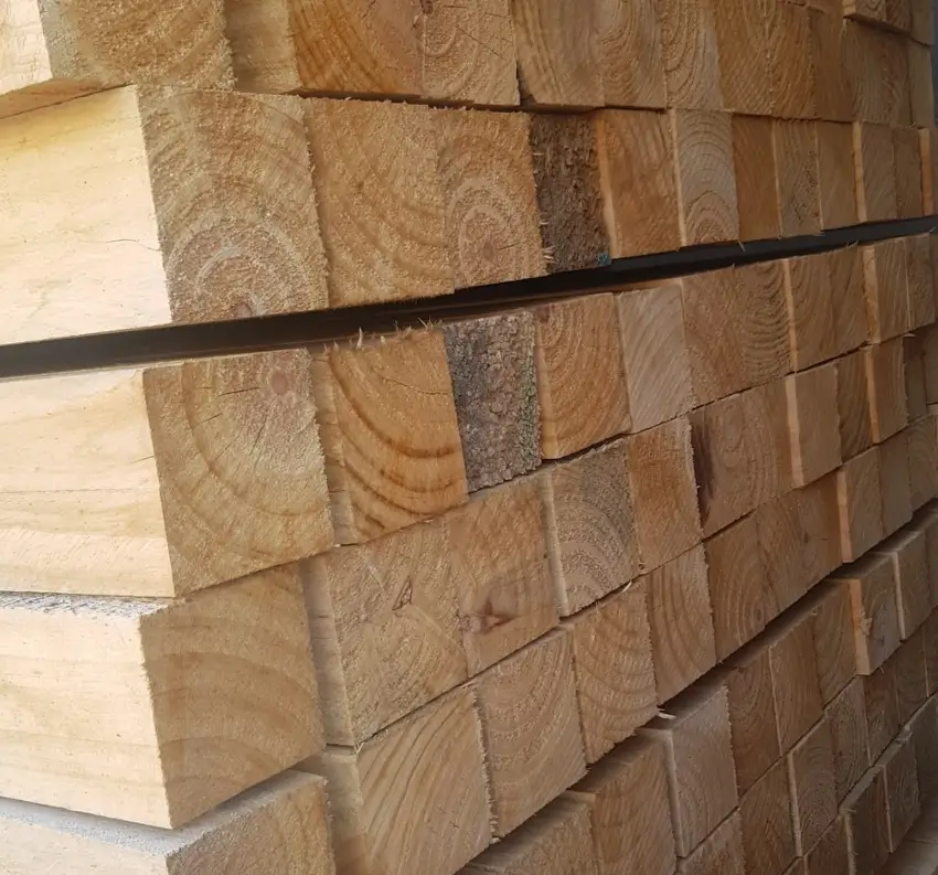 오비끼가 적재되어 있는 모습