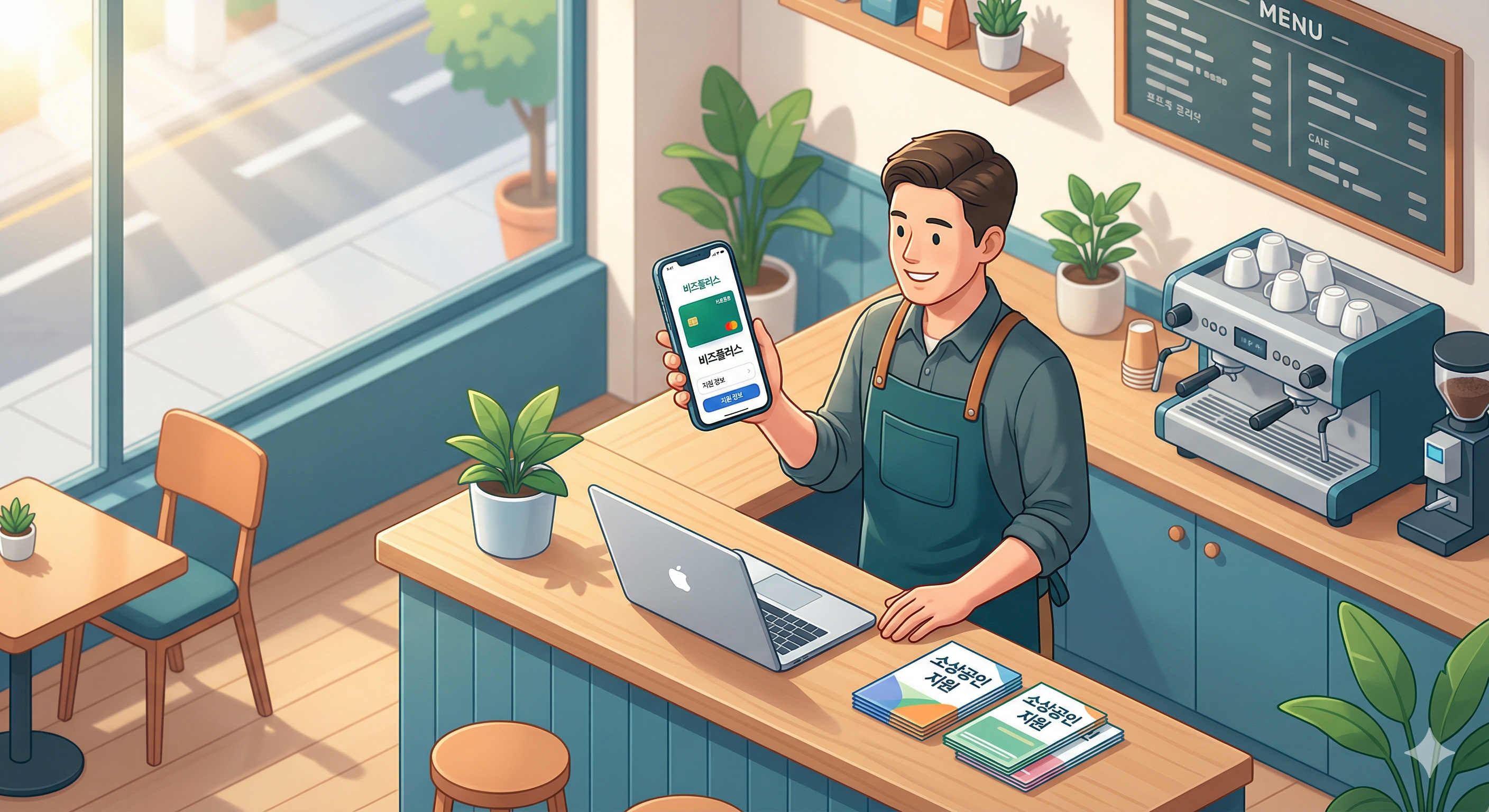 소상공인 전용 비즈플러스 카드 신청 방법, 사용처, 한도