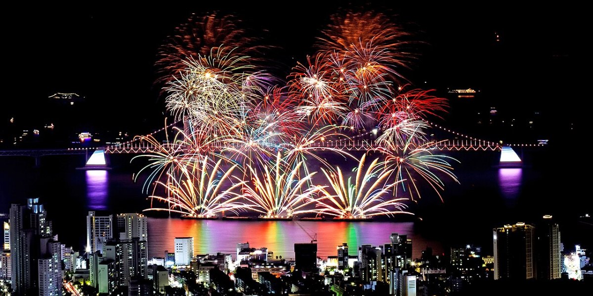 부산불꽃축제 광안대교 불꽃