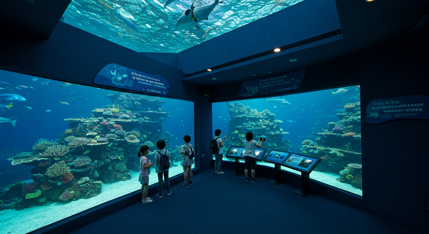 서해안의 보물, 6월 해양생태공원에서 만나는 신기한 바다 생물 자연체험