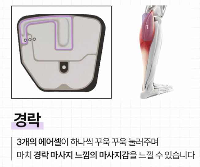 풀리오 종아리 마사지기 V3 