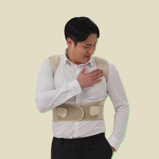 입는 테이핑 쭉쭉핏 자세 허리 교정 밴드 후기