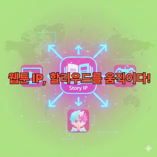 IP 몸값 수직 상승: 할리우드 진출 K-웹툰 성공 사례