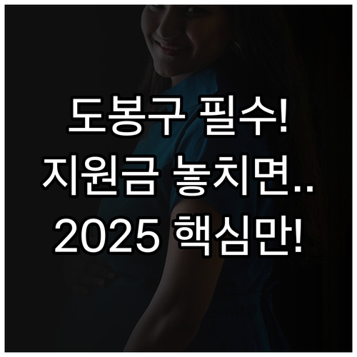 2025 도봉구 임산부 영유아 필수 ..