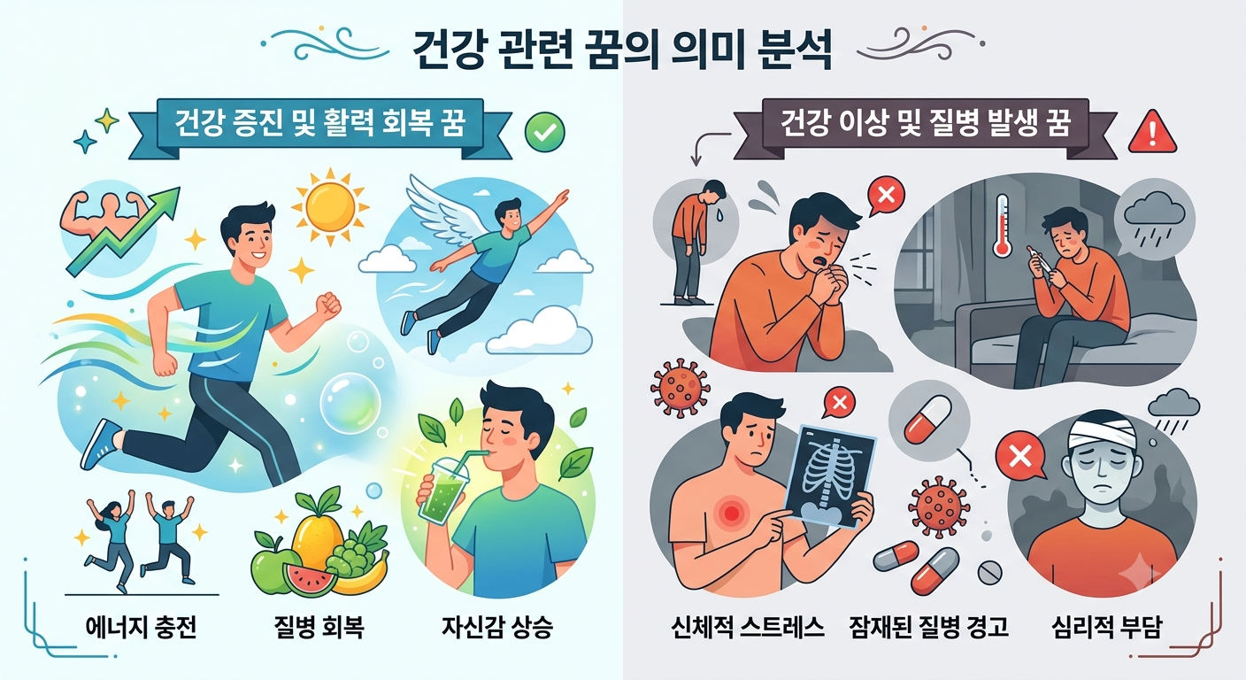 건강 꿈 몸이 가벼워지고 빛이 나는 꿈 20가지, 막혔던 재물과 운이 터질 징조!!