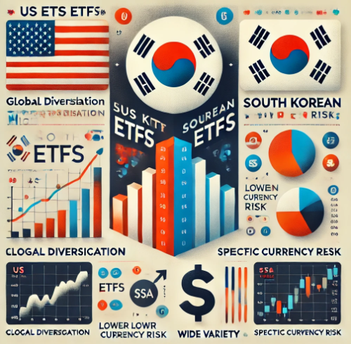 미국 ETF, 국내 ETF의 특징과 장점, 차이점과 투자 전략