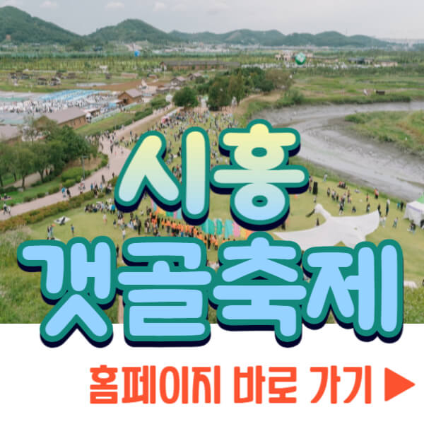시흥갯골축제 홈페이지