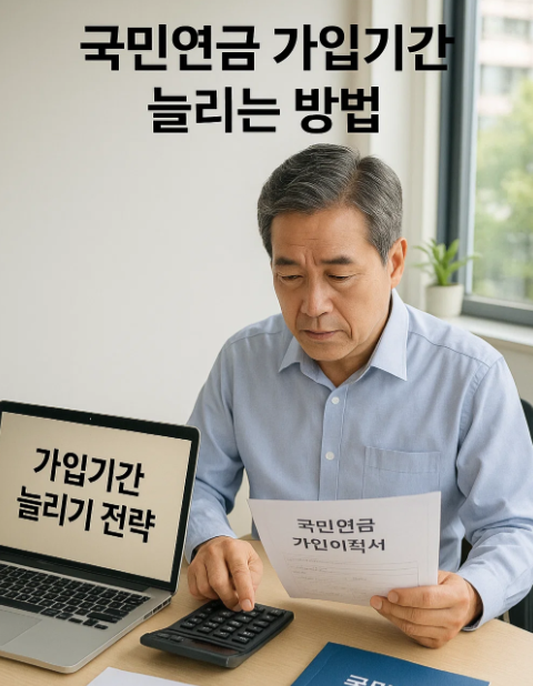 국민연금 가입기간 늘리는 방법