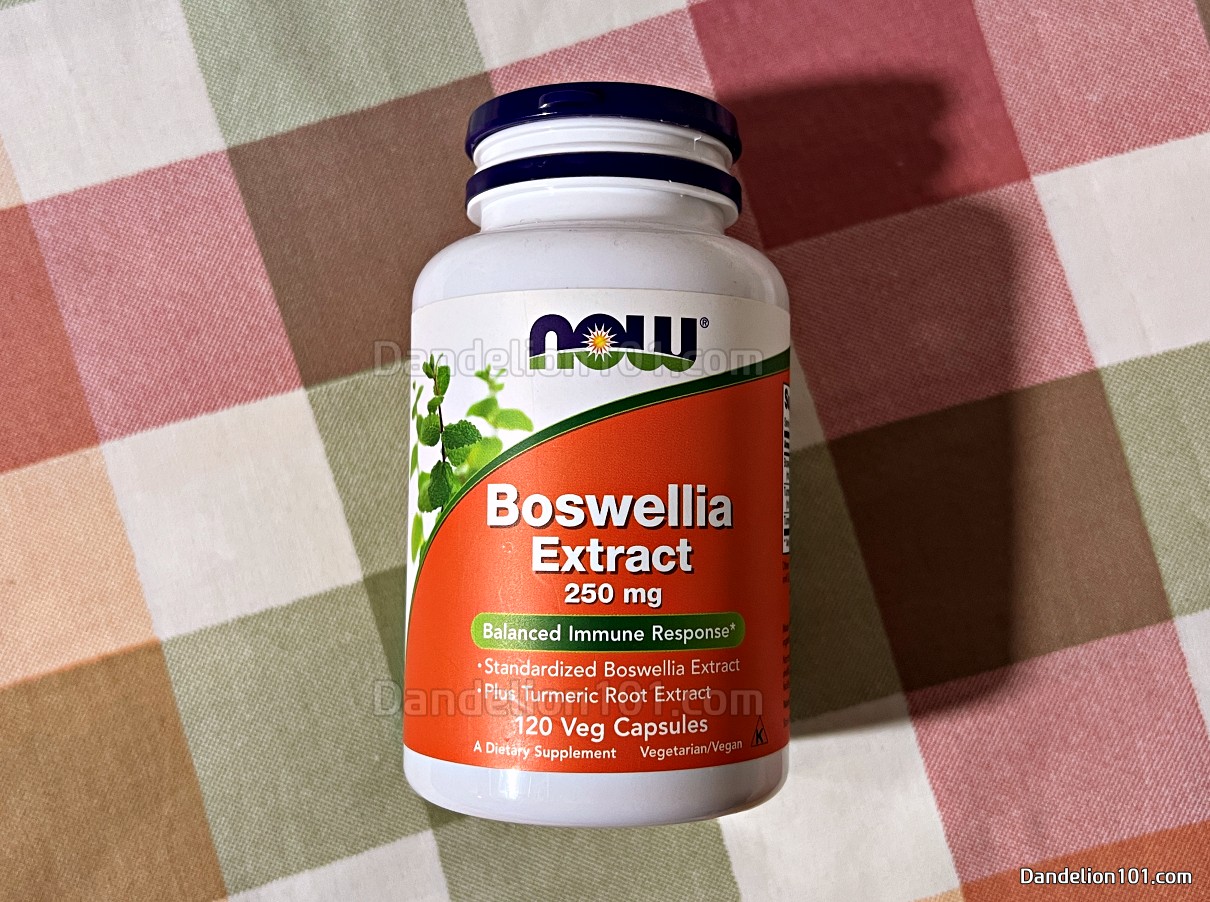 관절 건강과 염증 완화까지. 나우푸드 보스웰리아 추출물 250mg 리뷰