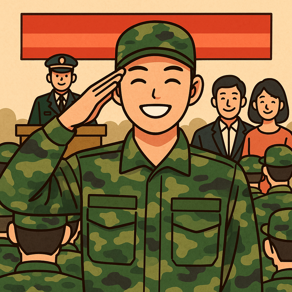 논산훈련소 수료식