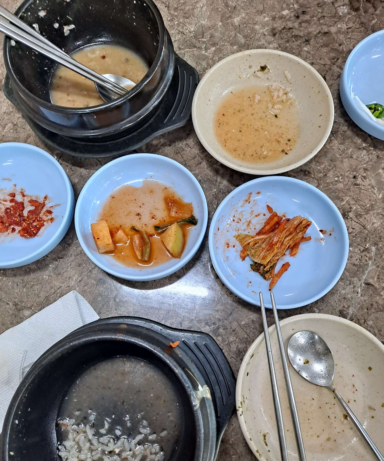 전체메뉴 클리어