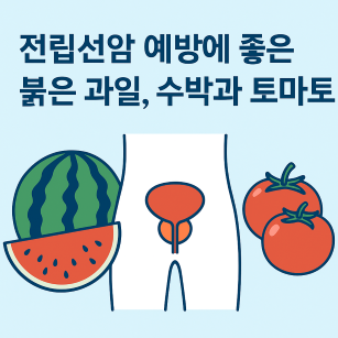 전립선암 예방에 탁월한 수박과 토마토
