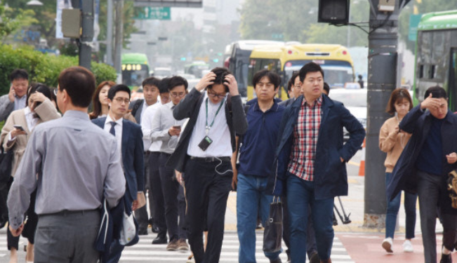 직장인 출근모습
