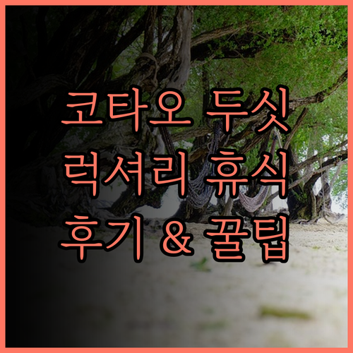 두싯 분차 리조트 코 타오, 럭셔리한