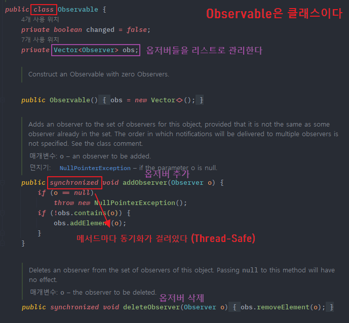 java.util.Observable
