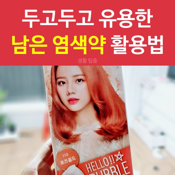 욕실 물기제거기 밀대 스크래퍼 유리닦이 변색 곰팡이 물때 제거, 남은 염색약 활용법, 생활 팁줌 매일꿀정보