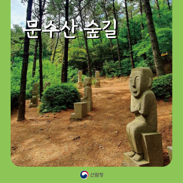걷다 보면 치유된다! 문수산 숲길 완전정복